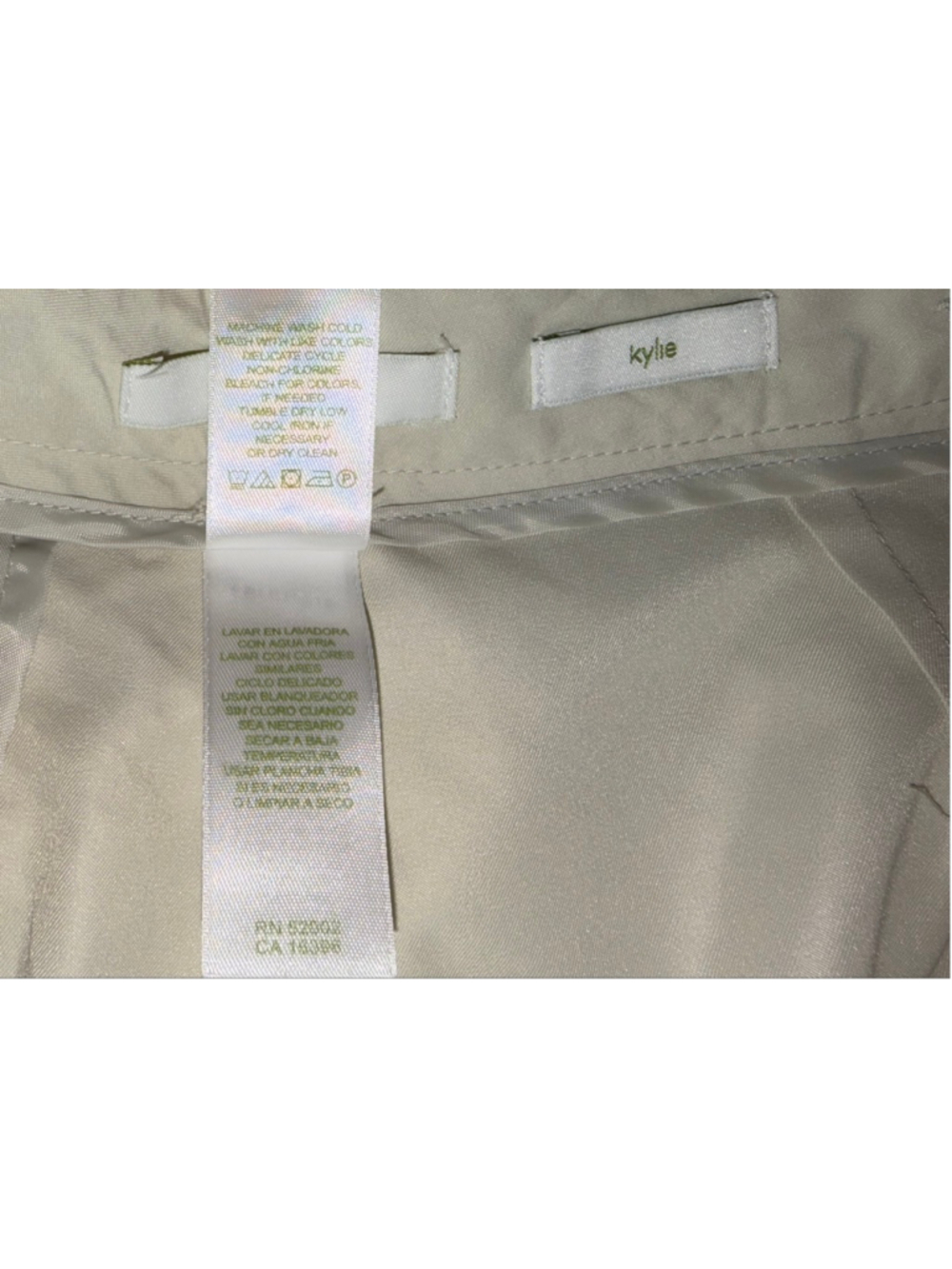Women's Lizgolf Beige Khaki Shorts Size 6 Preppy Summer Resort Bermuda Golf - Picture 5 of 10